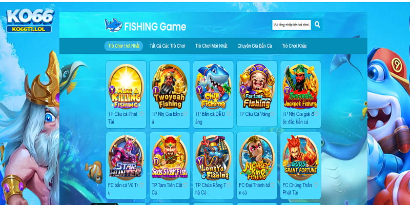 Game Bắn Cá mở ra không gian giải trí đầy màu sắc